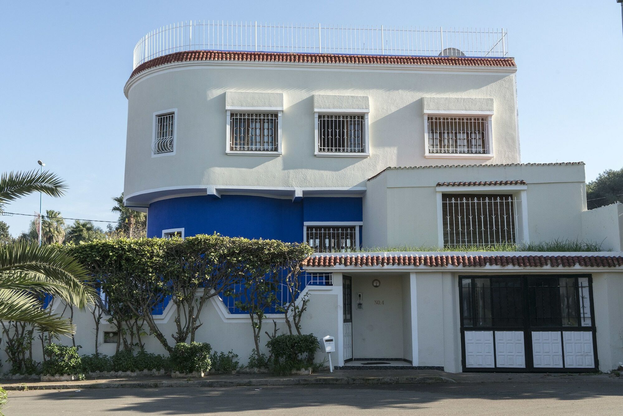 Hotel Blue And White House Anfa-Superieur Esterno foto